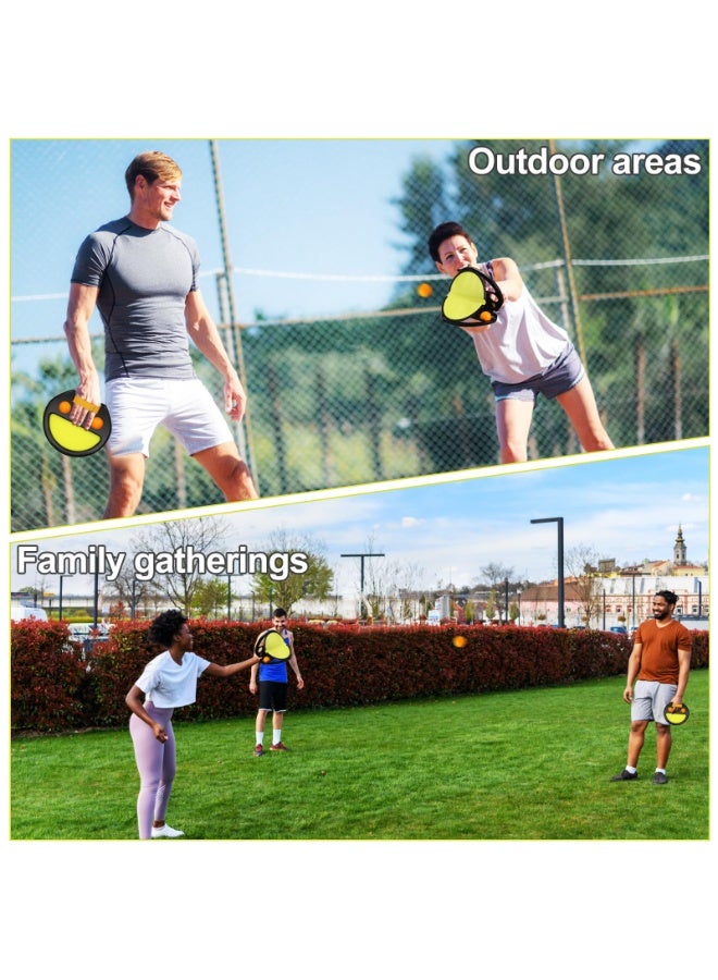 Catch and Toss Ball Game Set - Fun Outdoor Activity for Ages 14+, Durable ABS Plastic and Tear-Proof Nylon Cloth for Improved Hand-Eye Coordination, Perfect for Beach, Park, and Yard Games - Image 3